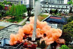 咸宁中心城区燃煤乐鱼官网·网站-乐鱼（中国）烟囱全部被拆除