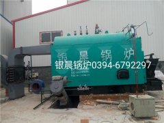 DZL2-1.25-T型2吨生物质蒸汽乐鱼官网·网站-乐鱼（中国）安装现场